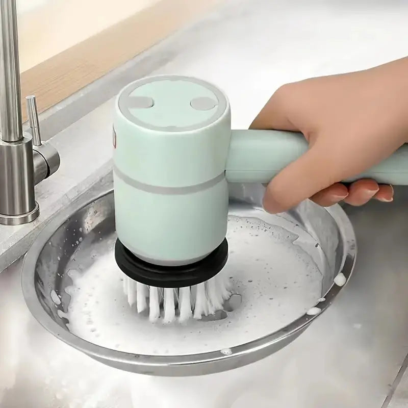 Cordless Electric Spin Scrubber for Kitchen Cleaning